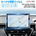 \GW限定!P5倍UP&5%OFF/【即納】autorder トヨタ カローラクロス カローラ ツーリング カローラ スポーツ ナビフィルム カーナビ 保護フィ...