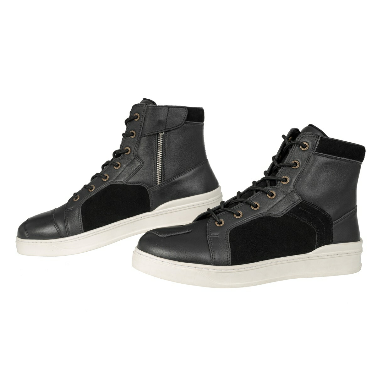 コミネ(KOMINE) SB-304 レザースニーカー BLACK 27.5cm