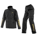 コミネ(KOMINE)RK-552 MCコンパクトレインウェア BLACK YELLOW Sサイズ(2)