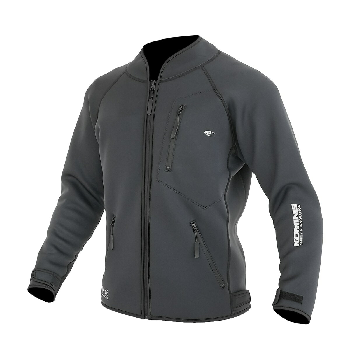 コミネ(KOMINE) JK-631 エニグマライトウェットスーツジャケット Black 3XLサイズ