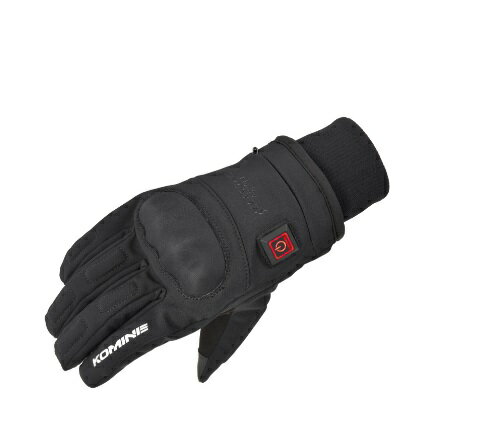 コミネ KOMINE EK-216 12VプロテクトE-グローブ BLK S