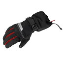 コミネ(KOMINE) GK-845 システムウインターロンググローブ Black/Red M(2)