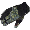 コミネ(KOMINE) GK-818 プロテクトウインターグローブ BLACK/CAMO Sサイズ バイク グローブ 秋冬 スマホ対応(2)