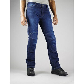 コミネ KOMINE /PK-726 フルイヤー KV デニムジーンズIndigo Blue Lサイズ