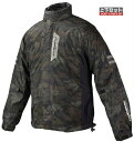 COLOR: KOMINE Camo MATERIALS: polyester・nylon 透湿防水素材ブレスター採用のシンプルで快適なレインウェア。 生地の透湿性だけでなく、背面に設けたベンチレーションで蒸れを排出します。 5色の多彩なカラーバリエーションが嬉しい上下セット。 携帯に便利なポーチ付属。 フードは襟に収納可(取り外しはできません。) ※透湿機能はジャケットのみです。 ※レインウェアはジャケットの上からの着用を想定したサイズ設定になっておりますので、 目安としてお手持ちのジャケットと同じサイズをお選びください。 ただし、ジャケットの厚みやデザインによって合わない場合もございますので、詳しくはサイズチャートをご確認ください。