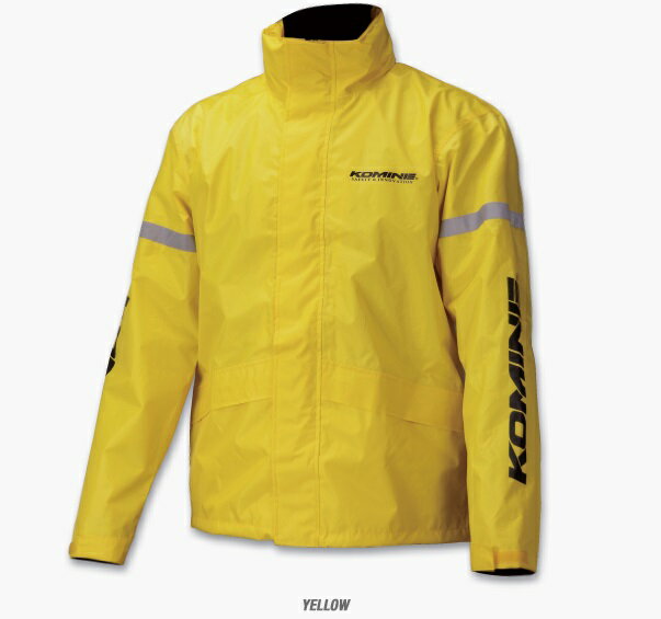 COLOR: Yellow MATERIALS: polyester with PVC coating・polyester シンプルな構成でお求めやすい価格のレインウェア上下セット。 6色の多彩なカラーバリエーションを展開し、ブルーとイエローには女性用サイズとワイドサイズも用意。携帯に便利なポーチ付属。フードは襟に収納可(取り外しはできません。)