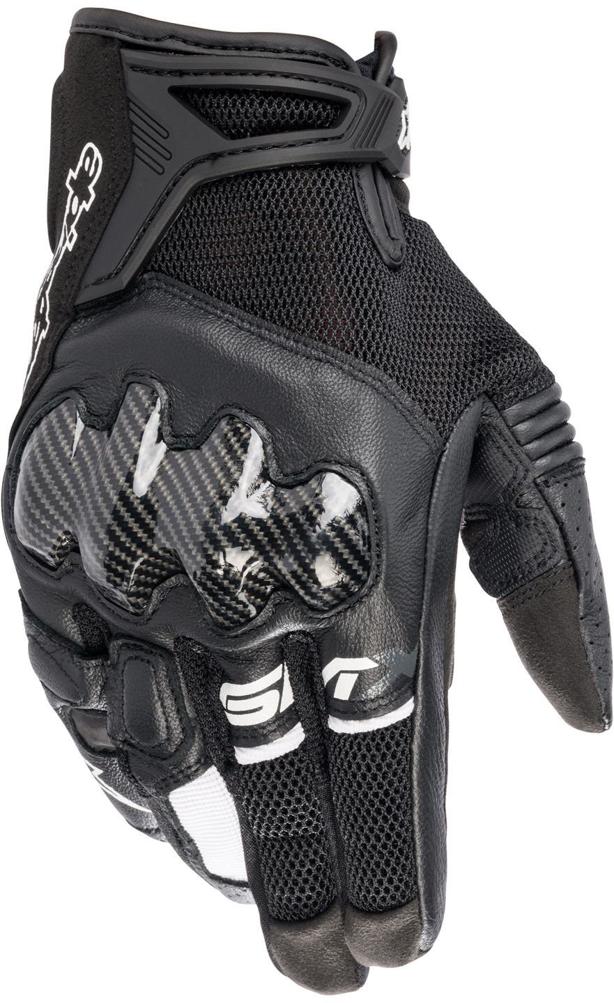 alpinestars (ApCX^[Y)SMX-R GLOVE ASIA [12 BLACK WHITE]TCY:XL 3567222