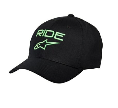 alpinestars(アルパインスターズ)キャップ 1060 BLACK/GREEN(L-XL) RIDE 2.0 HAT