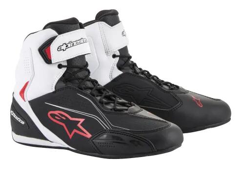 alpinestars(アルパインスターズ) シューズ FASTER 3 SHOE 123 BLACK WHITE RED 9/26.5cm 1