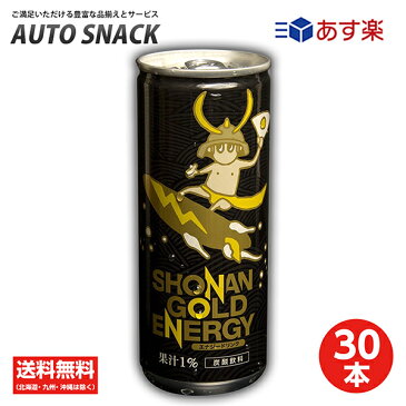 湘南ゴールドエナジー250ml缶【賞味期限2019年12月7日】【湘南発 新感覚 エナジードリンク】【1箱30本入】【送料無料:一部地域を除く】【エナジードリンクはモンスターエナジーやレッドブルだけじゃない】