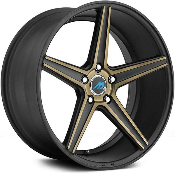 2CRAVE ME1 Black/Titanium Bronze Face 20x10J Offset +35 PCD ブランク ハブ径 72mm ホイール4本