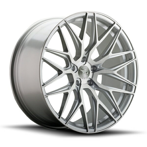 ロマノRFR03(ROMANO RFR03) 22x9J Matte Silver マットシルバー色ブランクホイール4本セット (送料無料)