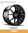 ジープ グランドチェロキー用 ロマノ RFR02 20x9J PCD 5x127 マットブラック ROMANO RFR02 20X9 5/127 MATTE BLACK ホイール4本セット (送料無料)