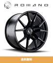 ロマノ RFR02 マットブラック 21x9.5J フロント、リアホイール4本セット ROMANO RFR02 Matte Black Wheels (送料無料)