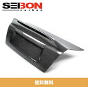 SEIBON セイボン C-STYLE C-スタイル CARBON FIBER カーボンファイバー TRUNK LID トランクドア 2008-2014年式 SUBARU スバル WRX / STI SEDAN STI セダン (送料込み)