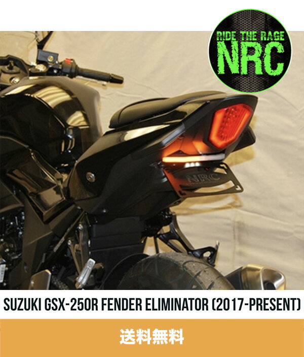 2017-2020年 スズキ GSX250R用 NEW RAGE CYCLES（ニューレイジサイクルズ）フェンダーレスキット Suzuki GSX-250R Fender Eliminator (2017-Present) (送料無料)