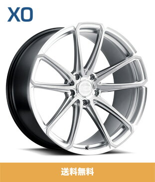 ランドローバー レンジローバー用 XO ラグジュアリーマドリード 20x9J フロントリア PCD 5/120 ET 30 ハイパーシルバー ブラッシュフェイス XO LUXURY MADRID 20x9J HYPER SILVER W/MILLED SPOKE & BRUSHED FACE ホイール4本セット (送料無料)