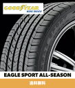 グッドイヤー イーグルスポーツ オールシーズン 265/50R19 (110W) タイヤ Goodyear Eagle Sport All-Season 265/50R19 (110W) Tire (2016年製) (マセラティMaserati 認証マーク MGT 付) (送料無料)