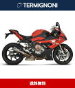 Termignoni SO-02 スリップオン チタン スリーブ ブラック アルミニウム エンド キャップ 2020年式 BMW S1000RR用 Termig...