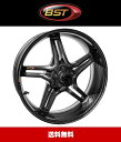 2019年式 カワサキ Ninja ZX-14 / R ABSバージョンを含むモデル用 BSTラピッドテック 17x6.0J カーボンファイバーリアホイール1本 BST Rapid TEK 17 x 6.0 Rear Wheel - Kawasaki ZX-14/R (06-21) Includes ABS Version (送料無料)