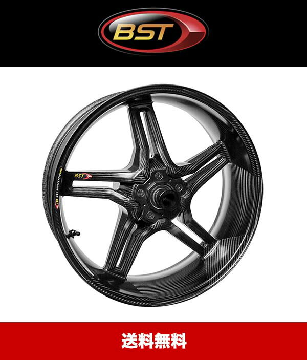 2009年式 スズキ GSX−R1000 ABS無しモデル用 BSTラピッドテック 17x 6.0J カーボンファイバーリアホイール1本 BST Rapid TEK 17 x 6.0 Rear Wheel - Suzuki GSX-R1000 (09-16) Non-ABS (送料無料)