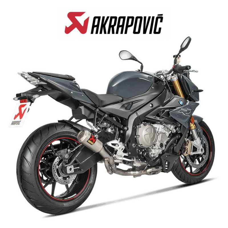 2017年式 BMW S1000R用 アクラポビッチ GP フルエキゾースト Akrapovic GP Exhaust BMW S1000R (送料無料)