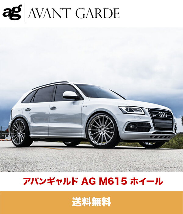 アウディ SQ5用 アバンギャルド M615シルバー20インチホイール4本セット Avant Garde M615 Silver 20 inch Wheels for Audi SQ5 (送料無料)