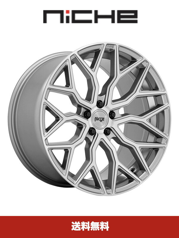 ランドローバー ディフェンダー 110用 ニッチ マザンティ プラチナム 22x10J ホイール4本セット Niche MAZZANTI 22X10 5X120 74.1 GLR 30MM (送料無料)