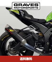 グレイブス モータースポーツ カワサキ WORKS2 ZX-10R / ZX-10RR カーボンフルマフラー Graves Motorsports Kawasaki WORKS2 ZX-10R / ZX-10RR Carbon Full Exhaust System (送料無料)