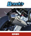 ブロックスパフォーマンス Brock's Performance CT シングル フル システム 16 インチ マフラー付き S1000RR (2010-2014年式モデル) および S1000R (2014-2016年式モデル) CT Single Full System w/ 16