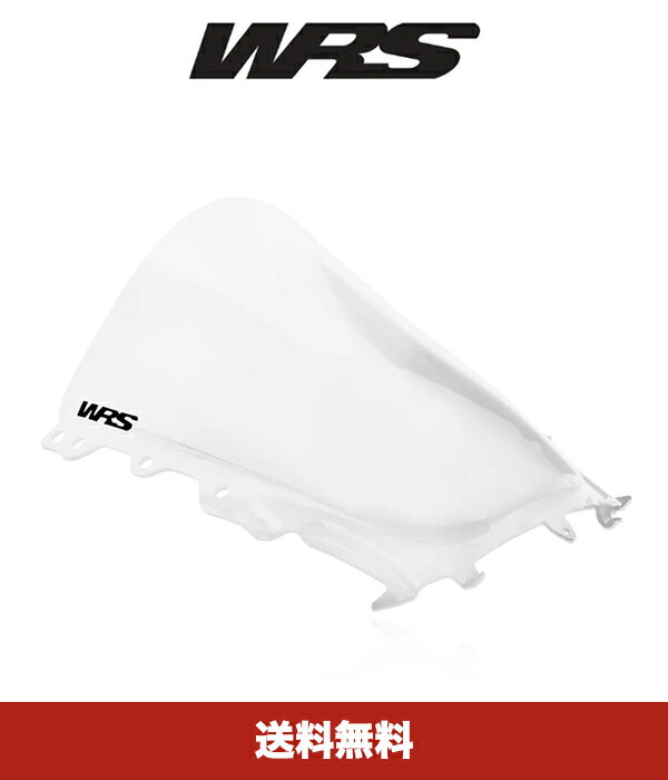 2020-2021年式 ヤマハ YZF-R1 / YZF-R1Mモデル用 WRS レースハイウィンドスクリーン (クリア) +45MM RACE HIGH WINDSCREEN WRS TRANSPARENT +45MM YAMAHA R1 / M 2020-2021 (送料無料)