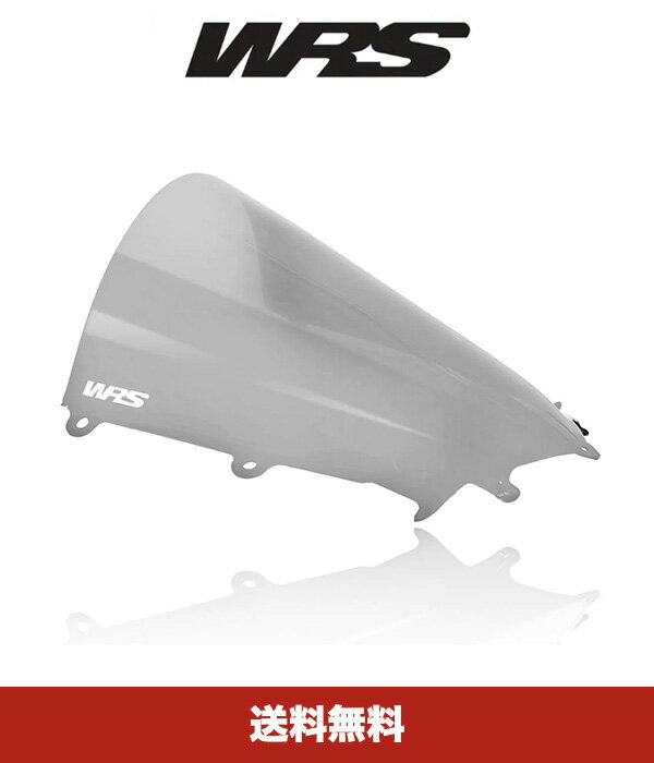 2017-2021年式 ヤマハ YZF-R6 モデル用 WRS レースハイウィンドスクリーン (スモーク) +50MM RACE HIGH WINDSCREEN WRS SMOKED +50MM YAMAHA R6 2017-2021 (送料無料)