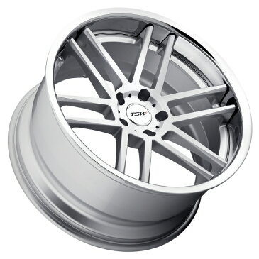 TSW ROUEN (ローエン) Multi Piece 20インチ タイヤ・ホイールSET SILVER W/ BRUSHED FACE & CHROME STAINLESS LIP(シルバー&ブラッシュドフェイス/クロムステンレスリップ) 【送料無料】【タイヤホイールセット】【TSW Wheel ホイール】