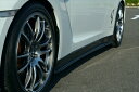 GT-R35 サイドスカート (FRP)