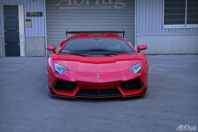 アヴェンタドール S (LP740) フロントアンダーディフューザー ver.02/GFRP