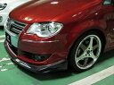VW GOLF Touran 前期 フロントハーフスポイラー カーボン&GFRP 取付込(2)
