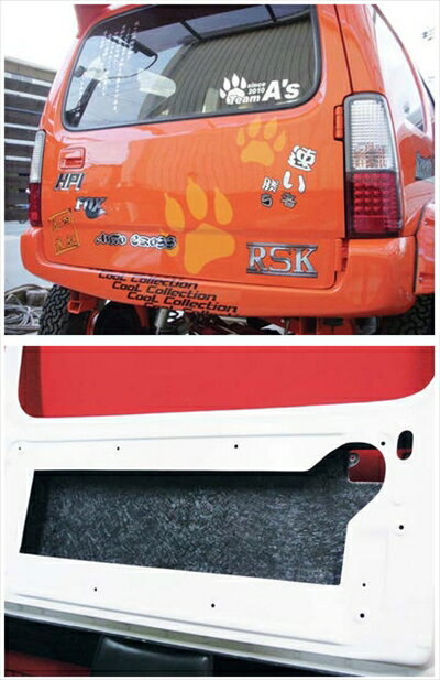 JB23Wジムニー　リアゲート　バックドア　リアハッチ290830JJ スズキ ジムニー JB23 テールゲート（バックドア）跳ね上げ式 | お