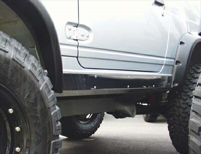 ジムニー JA11 サイドシルガード 塗装済み(2)