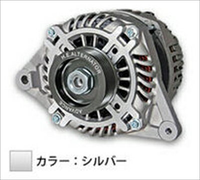 インプレッサ スポーツワゴン WRX GG ハイエフェンシーオルタネーター 130Aシリーズ カラー：シルバー