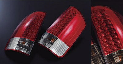 ヴォクシー AZR60/65 LEDテールランプ 左右セット カラー：レッド