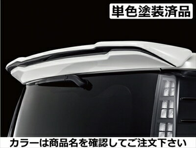 ヴォクシー 80系 後期 ZSグレード DEPORTE リヤルーフウイング FRP製 単色塗装済 ブラック(202) 取付込