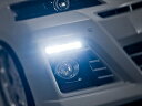 ヴェルファイア 20 後期 Belta フロントバンパースポイラー +CRYSTAL HYPER 2WAY LED DAYLIGHT KIT FRP製 塗装済み(2)