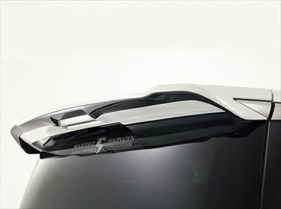 アルファード 30系 後期 DEPORTE リヤルーフウイング FRP製 単色塗装済 スパークリングブラック(220)