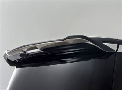 アルファード 30系 前期 Sグレード リチェルカート リアルーフウイング 単色塗装済 スパークリングブラックパールクリスタルシャイン (220) 取付込