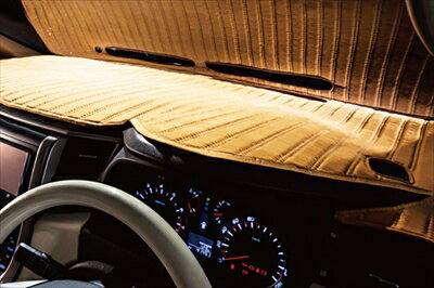 ヴェルファイア 30系 アルタモーダ ダッシュマット LUXURY ストライプ 本体カラー：キャメル