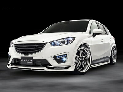 CX-5 KE系 前期/後期 Belta フロントハーフスポイラー 単色塗装済 スカイブルーマイカ 41B 取付込