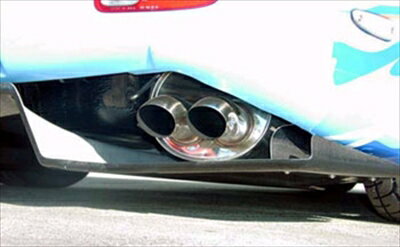 RX-7 FD3S TWIN Dolphin Tail Muffler