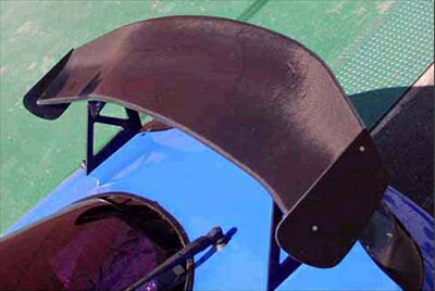 RX-7 FD3S REAR SPOILER-GT II (Dry Carbon) クリア塗装済み
