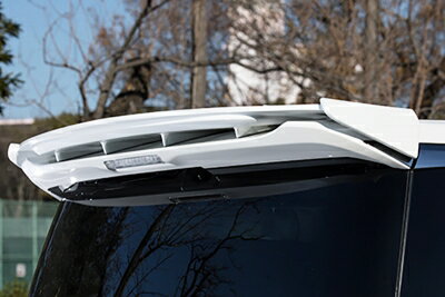 30系 アルファード 後期 エアログレード用 プラスゾーン リアウイング 塗装取付