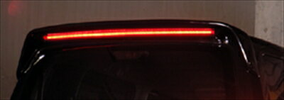 REAR HI-MOUNT SPOILER(RED LED) MH21/22ワゴンR全車 WHITE LENZ